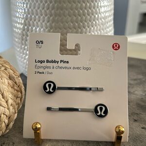 NWT Lululemon Logo Bobby Pins